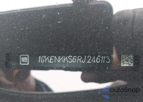 2024 GMC Acadia Fwd Elevation from USA, damaged, VIN 1GKENKKS6RJ246113